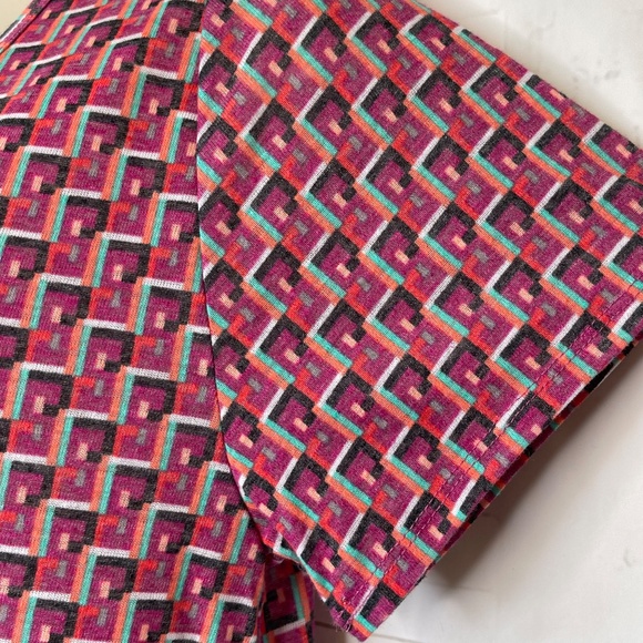 LuLaRoe Classic Womens Geometric Pink Casual Top Shirt Sz. X Large XL NEW - Picture 5 of 9